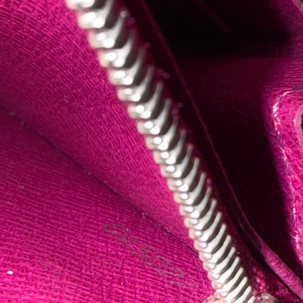 LOUIS VUITTON Portefeuille Sarah Long Wallet M60317 Epi Fuchsia Pink LV - Picture 13 of 13